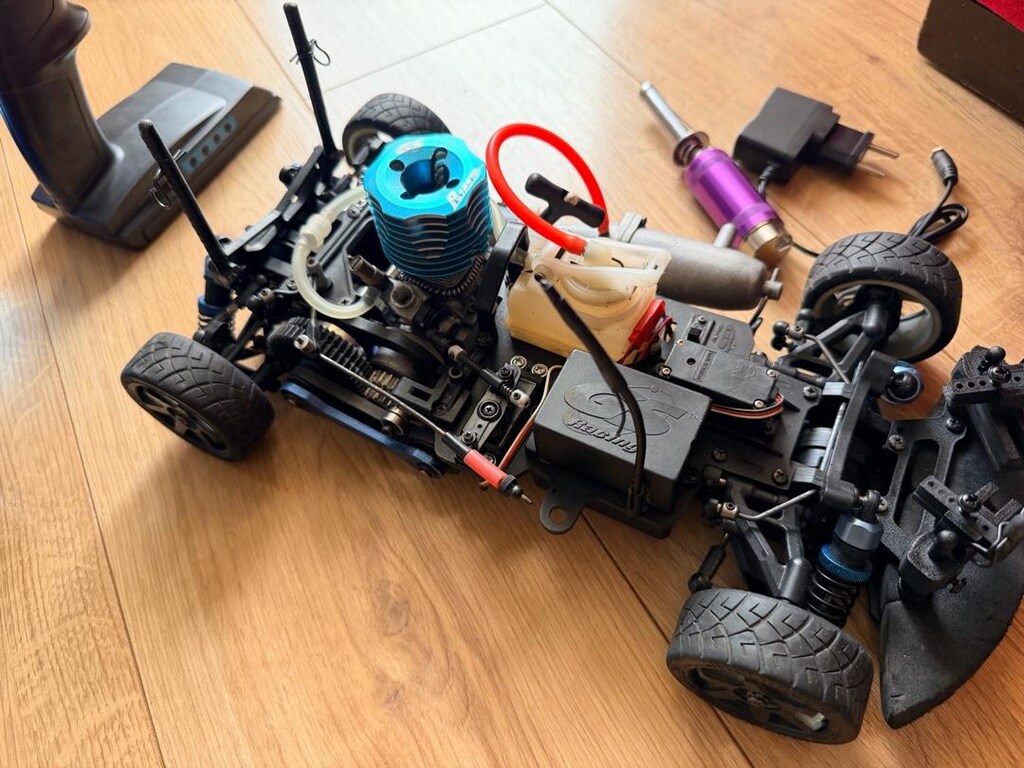 GS Racing 1/10 Nitro Rc Araba - 6