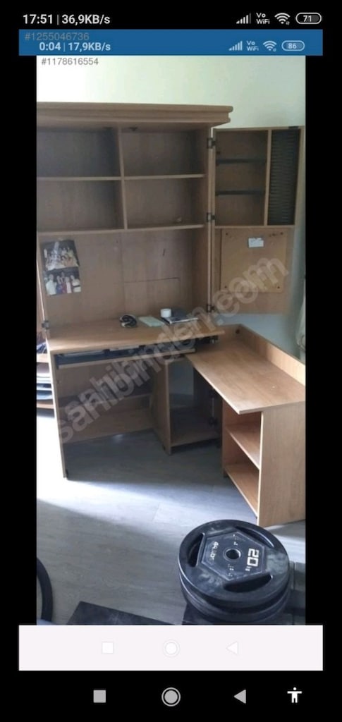 CALUSMA MASASİ VE KUTUPHANE - 2