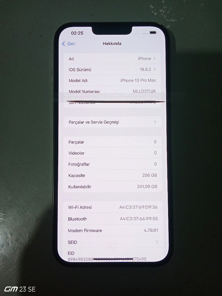 iPhone 13 Pro max( 256GB,6RAM ) - 6