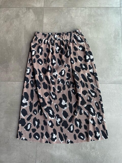 Tchibo Leopar Desenli Midi Etek