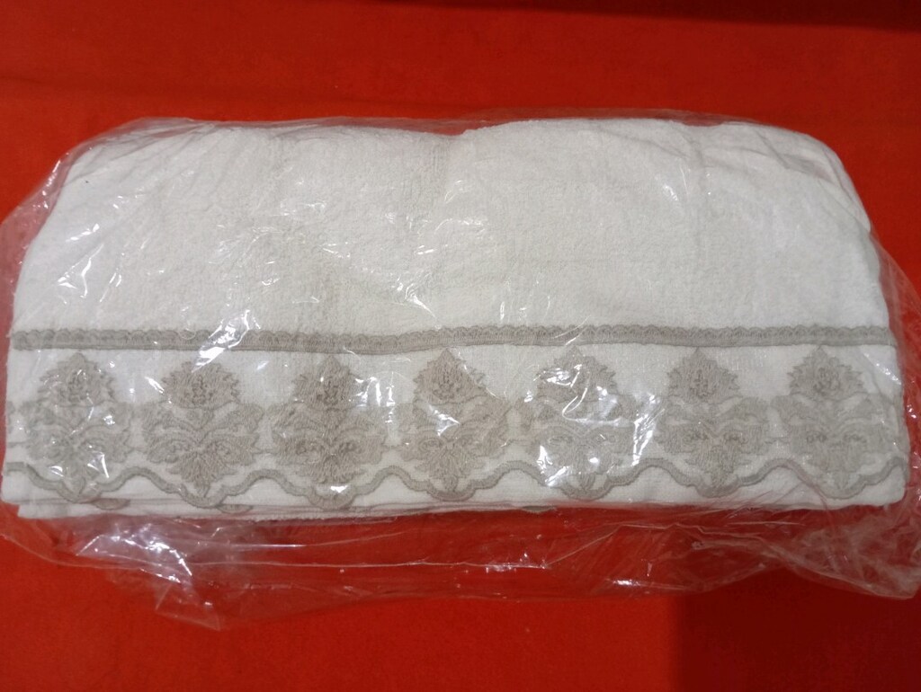 12 li güpürlü 40×70 cm.pamuk düğün havlusu.sıfır 60 adet.12 adet=850tl - 2