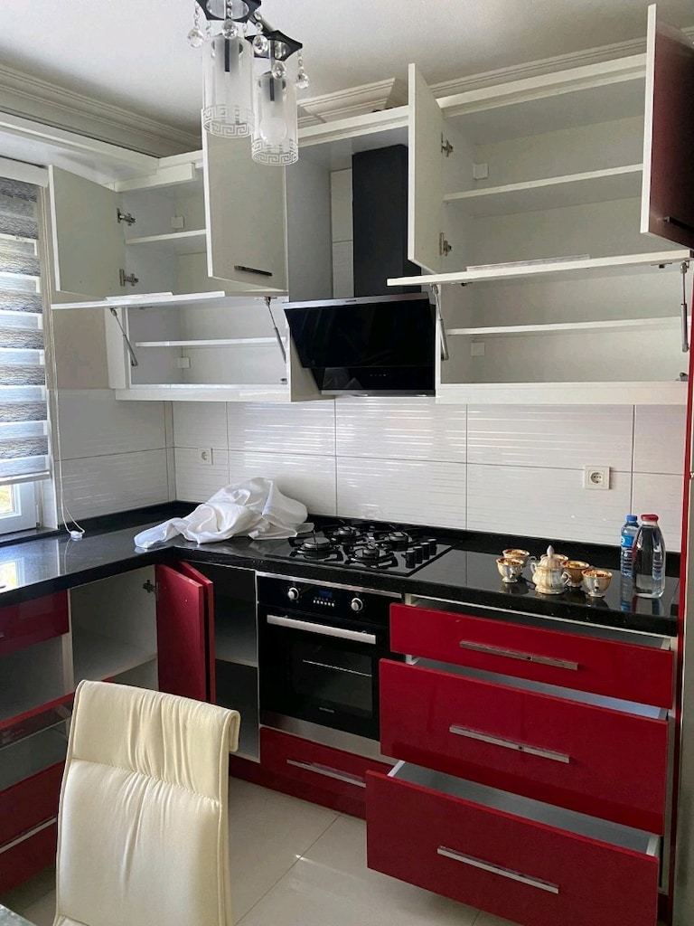 mdf gövde 1. kalite akrilik kapak mutfak dolabı. - 2