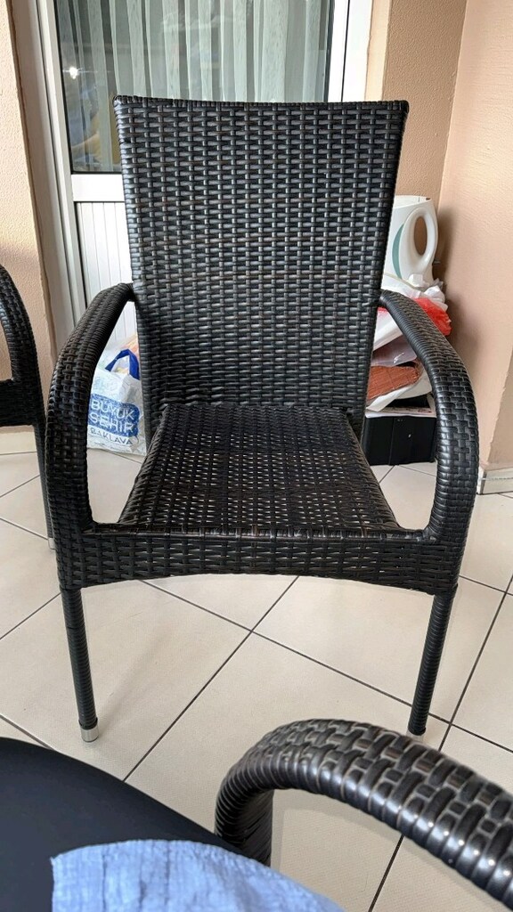 rattan balkon ve bahçe takim - 2