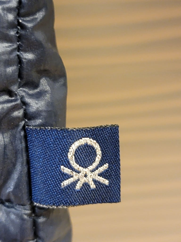 Orijinal Benetton Lacivert Kapüşonlu Çocuk Montu - 3