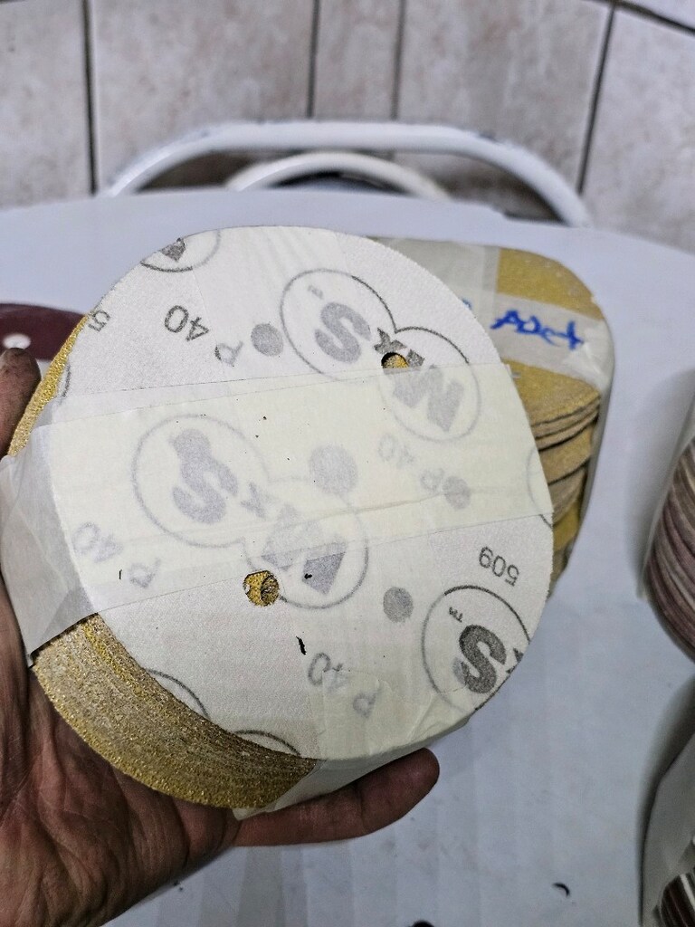 150mm Delikli Cırt Zımparalar - 3