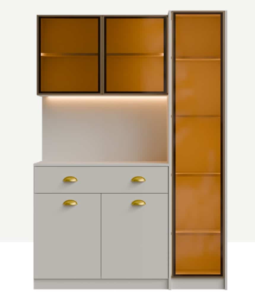 Sıfır , %100 MDF , LED aydınlatmalı Kahve Köşesi - Aytaşı - 10