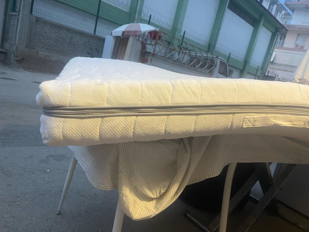 AHŞAP KARYOLA ve YATAĞI IKEA 140-200cm - 9