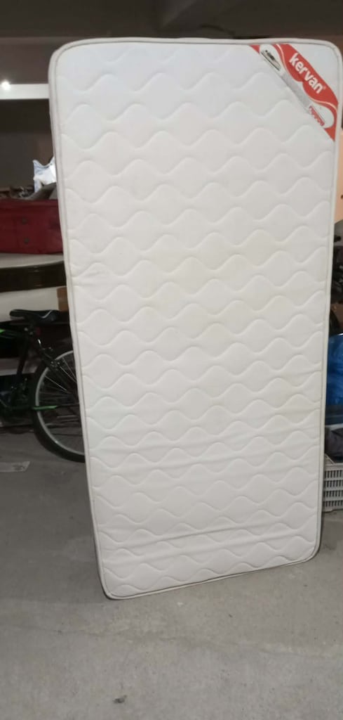 KERVAN MARKA TEK KİŞİLİK BAZA İÇİN YATAK TEMİZ KULLANIŞLI 185X85 CM - 4