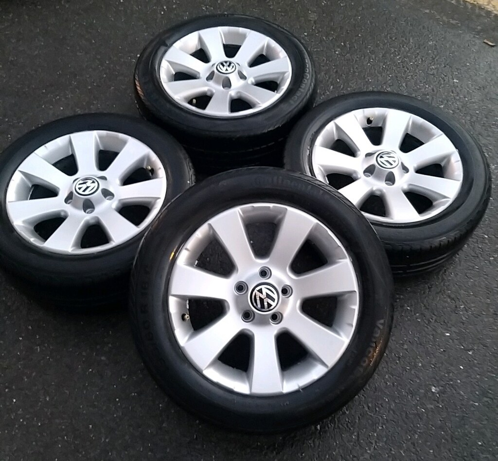 205 55 16 ORJİNAL TİGUAN JANT LASTİK TAKIMI TİGUAN CADDY GOLF AUDİ - 6