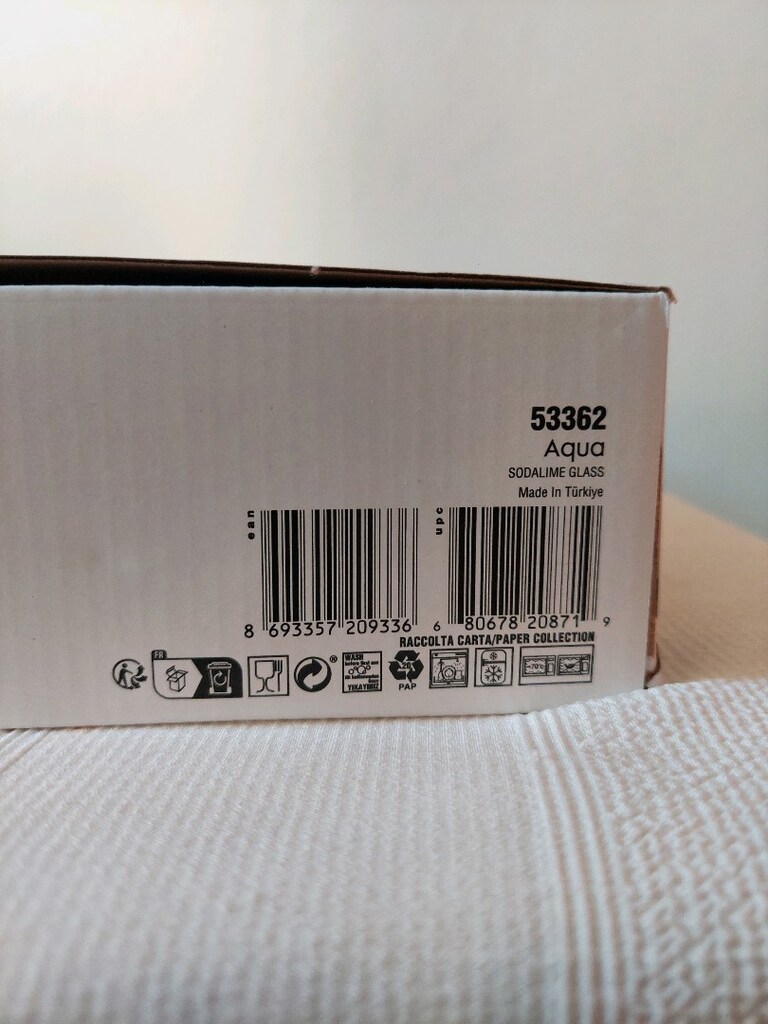 Paşabahçe Aqua 6 lı 350cc cam kase - 6