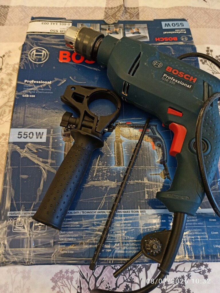 Bosch orjinal çelik madranli darbeli matkap garanti btti sıkıntısı yok - 4