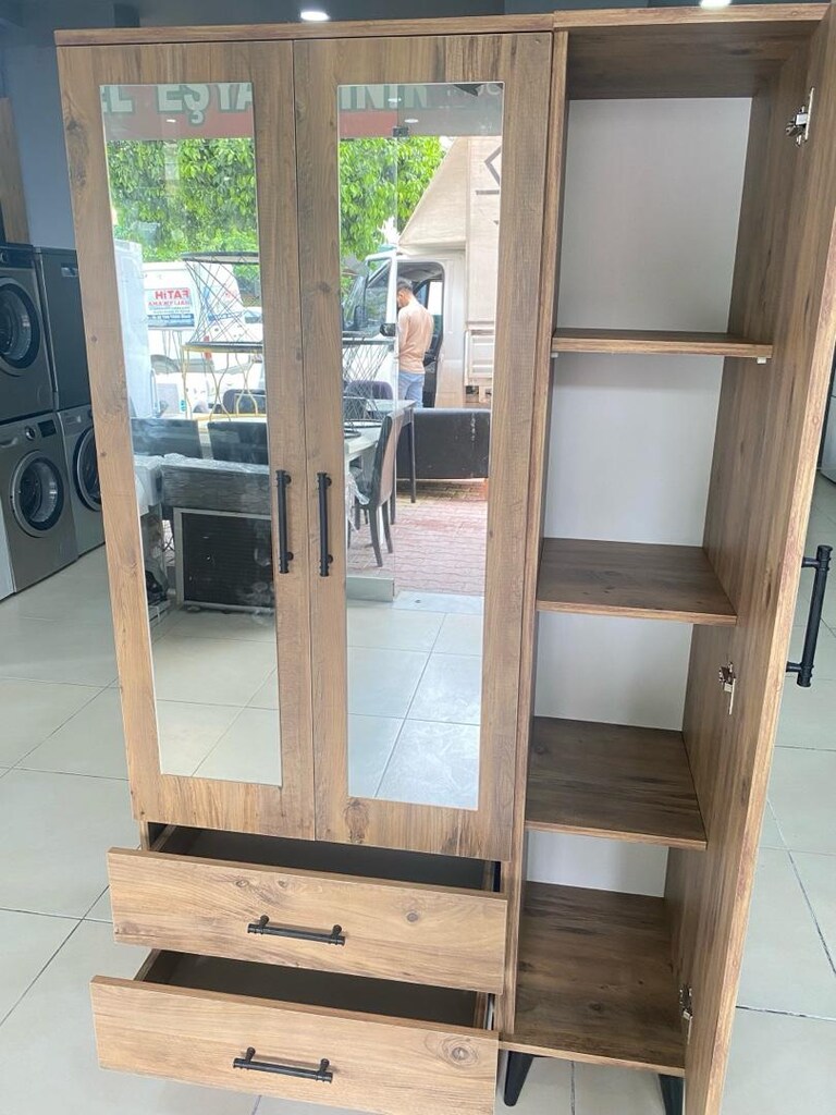 2 + 1 elbise dolabı - 4