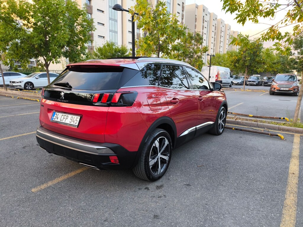 Ilk Sahibinden Kazasiz Boyasiz Joyistik Vites Cam Tavan Kırmızı 3008 - 5