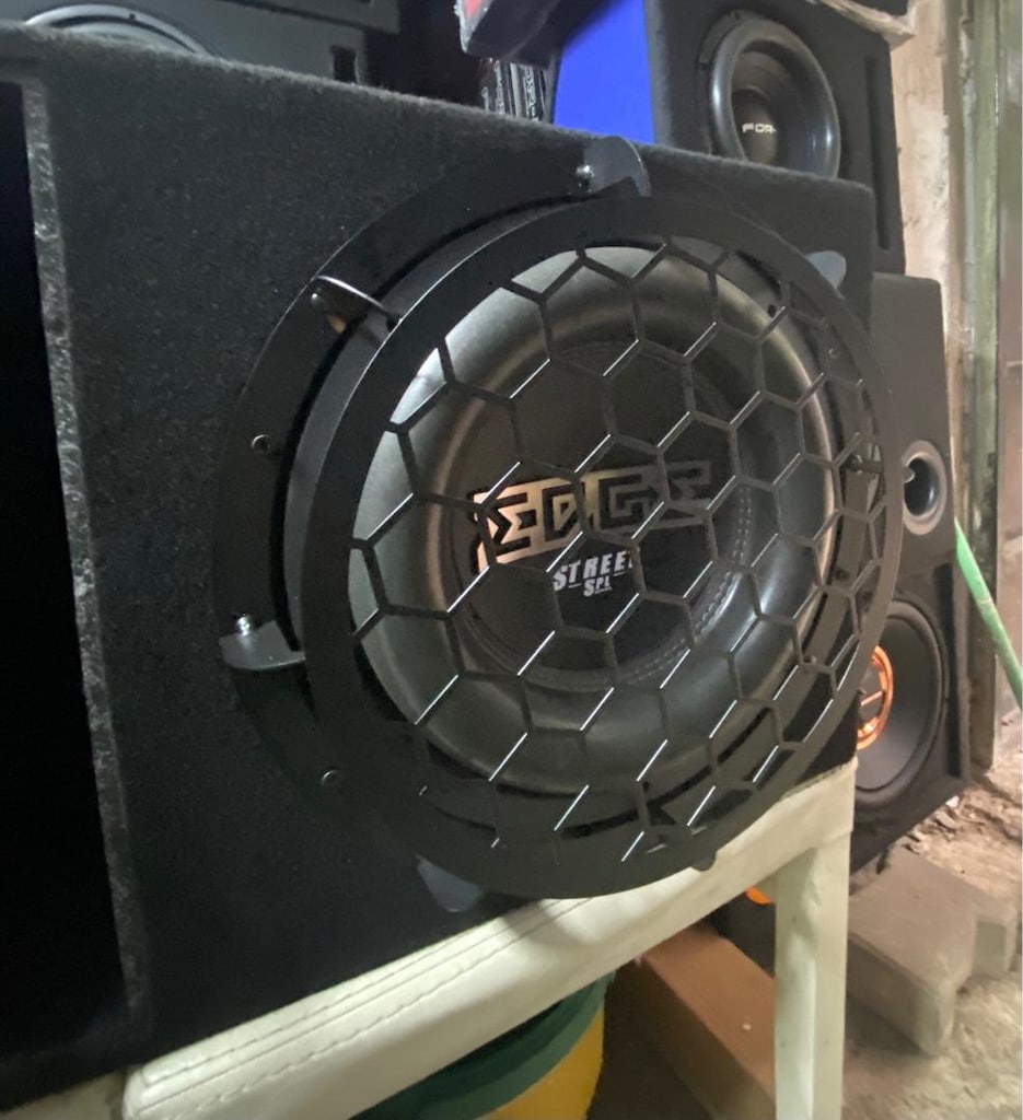 Edge spl 122 modeli profesyonel 30 cm çiftli bass adet olarak 1500 rms - 3