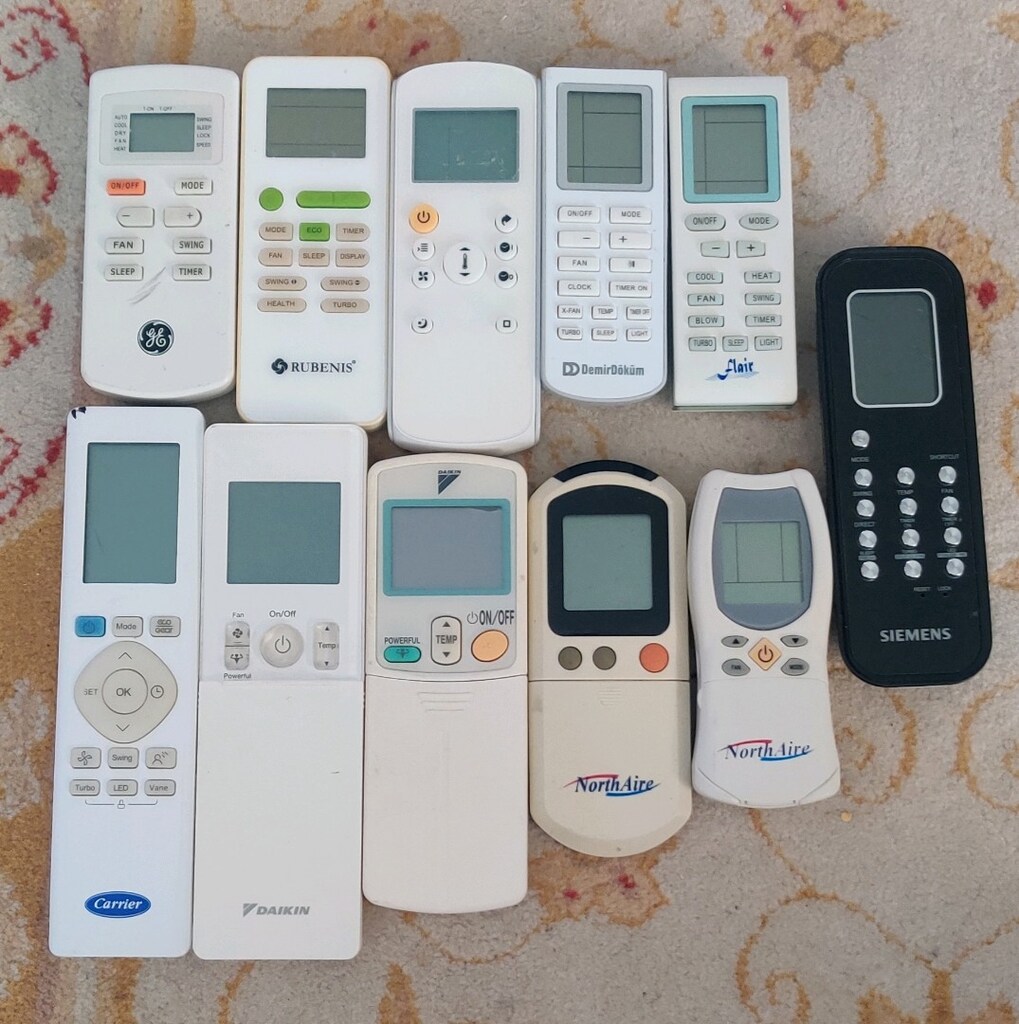 Klima Kumandaları. Hepsi orijinal. - 5