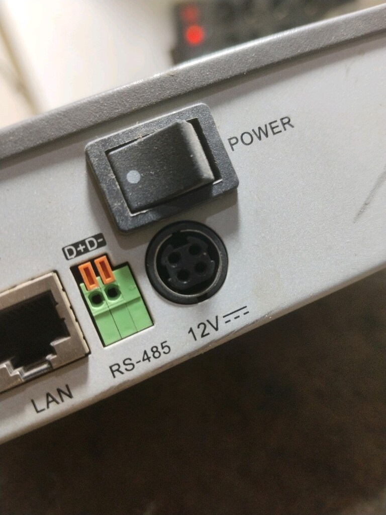 DUNLOP MARKA 4 KANAL 12 VOLT ADAPTÖR İLE ÇALIŞAN KAMERA KAYIT CİHAZI - 4