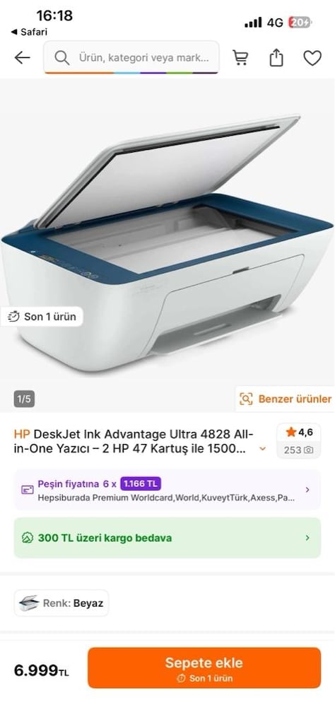 Hp DeskJet Ink Advantage Ultra 4828 - 4