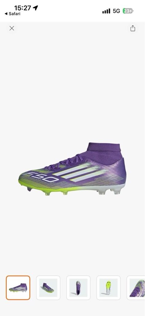 Adidas F50 Krampon Sıfıra yakın az kullanılmış - 2