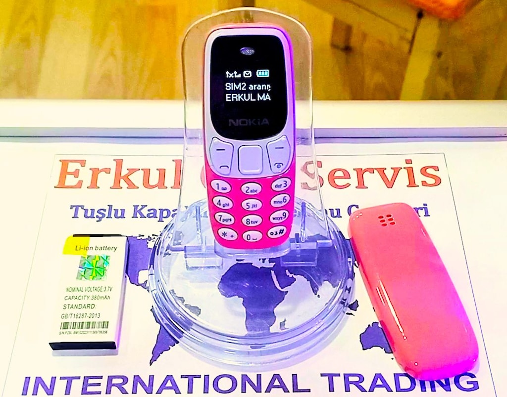 3310 MİNİ PARMAK TELEFON SES DEĞİŞTİRME ÖZELLİKLİ SIFIR - 3