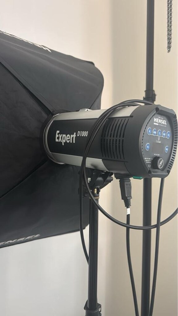 3 Adet Hensel Expert D1000+2 Adet SOFTBOX BUTTERFLY FRAME PERDE HEDİYE - 2