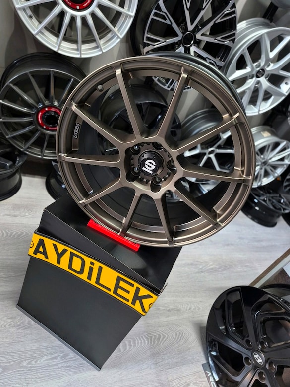 18 İNÇ SPARCO JANT BRONZ RENK 5×108 BİJON ÇAPINDA SIFIR ÜRÜN - 5
