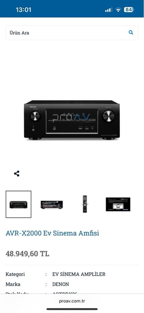 AVR-X2000 Ev Sinema Amfisi - 4
