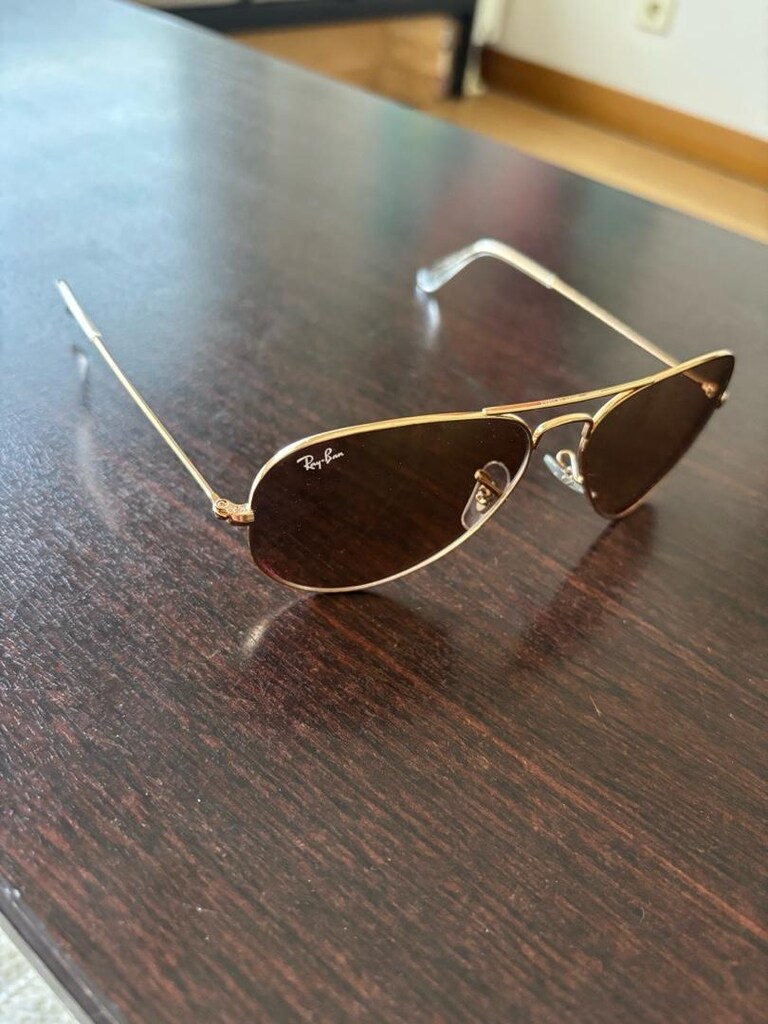 Ray ban Aviator Sarı güneş gözlüğü - 2