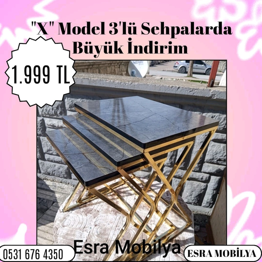 Zigon Sehpa Modellermiz Nakite Özel Fiyat Sadece - 6