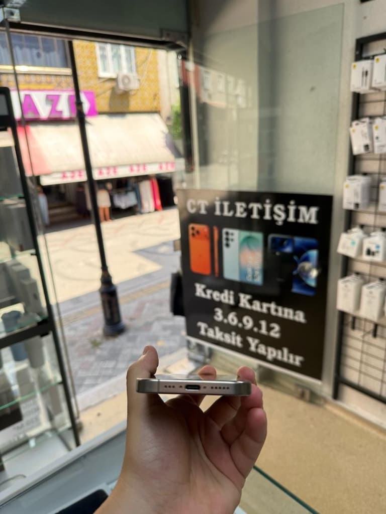 İPHONE 15 PRO 128 GB PİL 89 DEĞİŞENSİZ HATASIZ - 4
