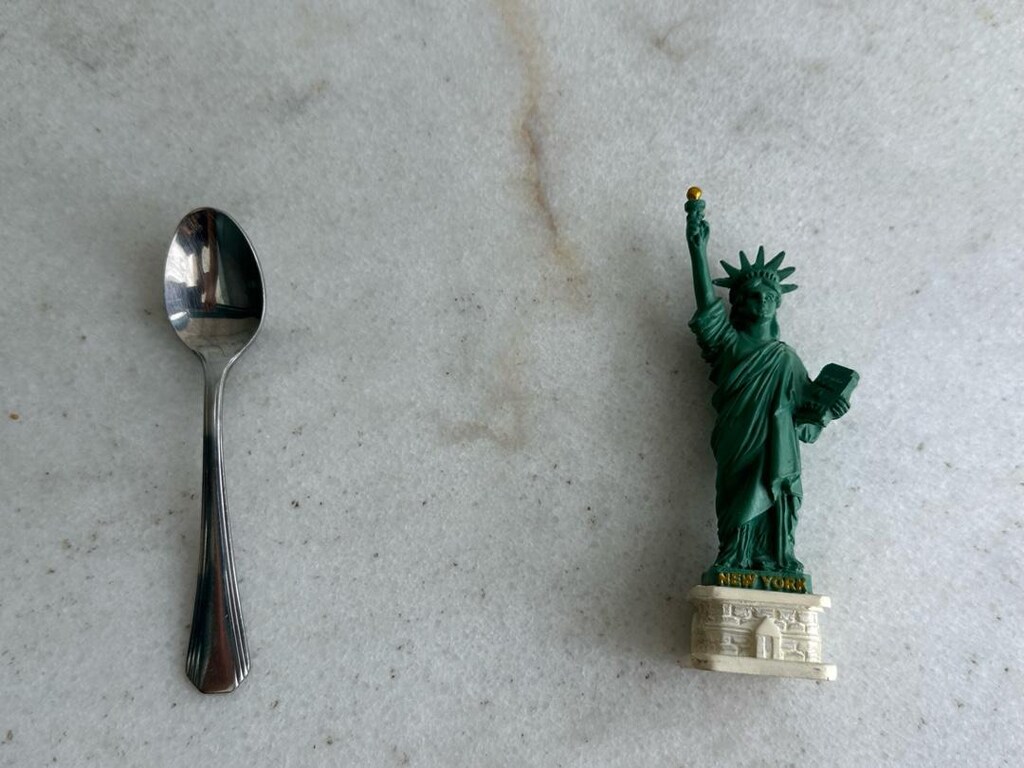 New York Özgürlük Heykeli Biblo / Hediyelik Masaüstü Figür - 2