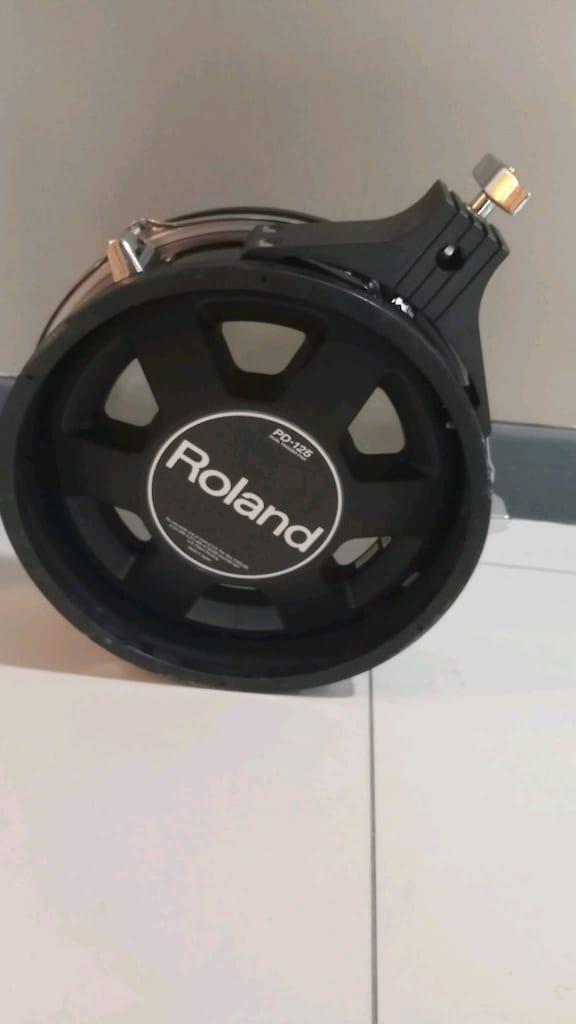 roland pd 125 elektronik davul tom trampet - 2