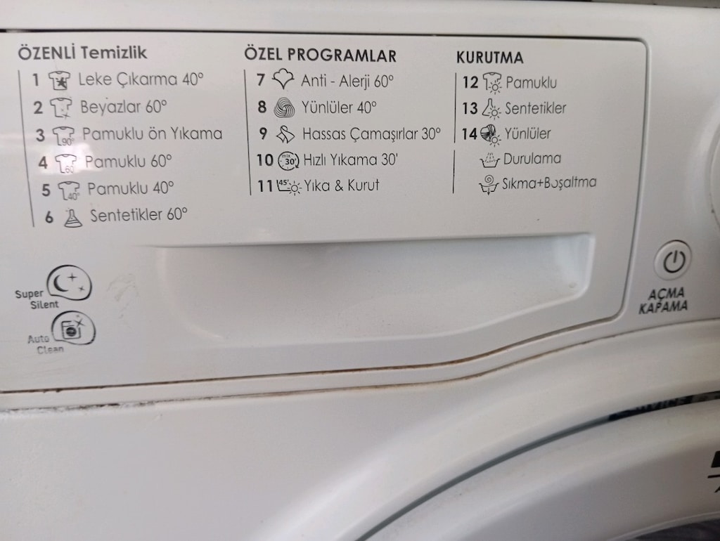 Kurutmalı Çamaşır makinesi tertemiz Nakliye var - 2