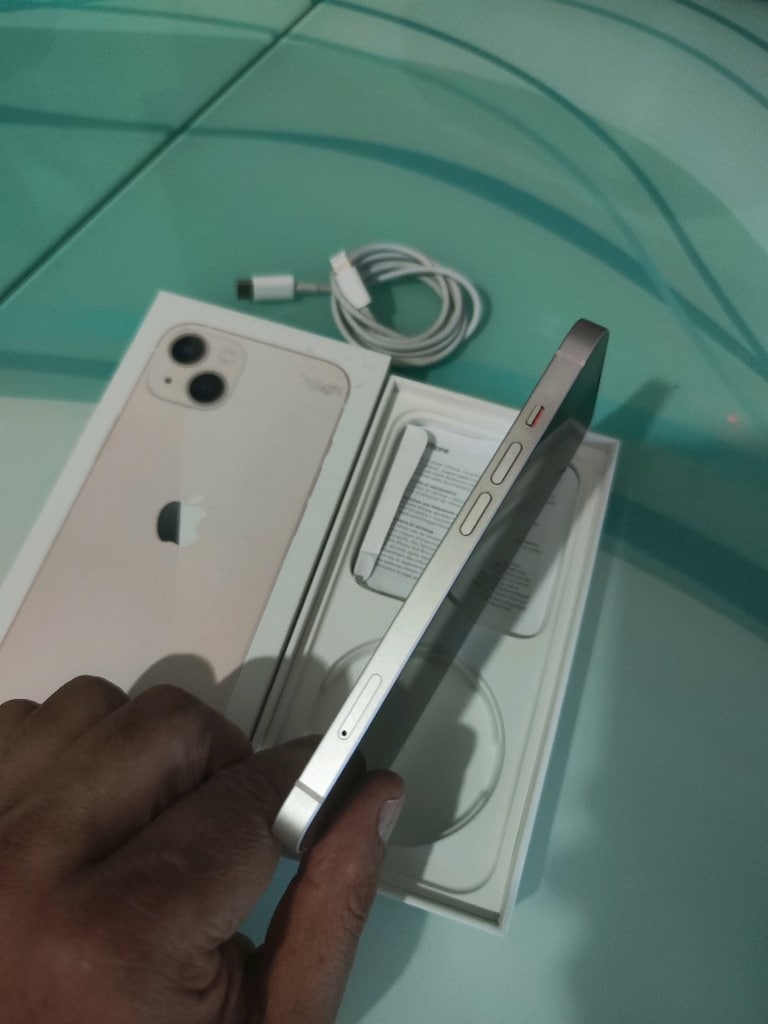 KARTA TAKSİT İPHONE 13 128 GB PİL 78 KUTU VE ŞARJ ALETİ MEVCUT TEMİZ - 9
