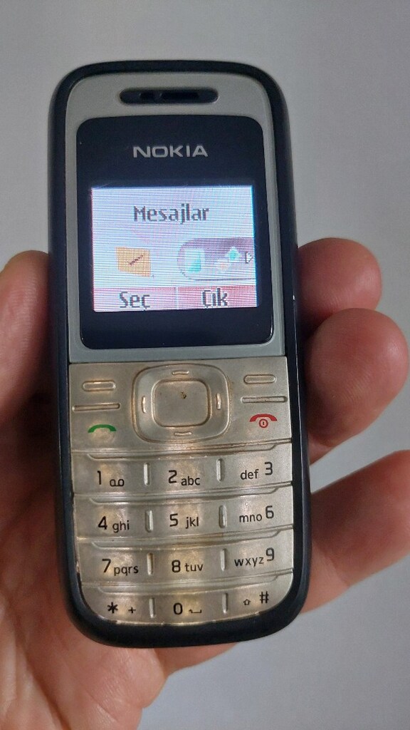 NOKİA 1208 RENKLİ EKRANLI TELEFON - 5