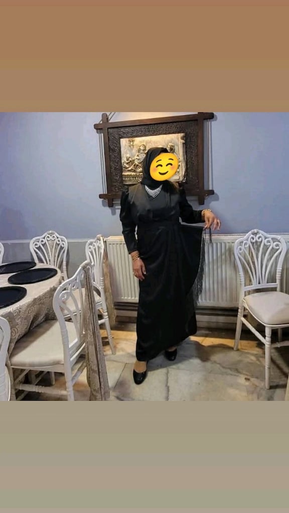 saten şık elbise