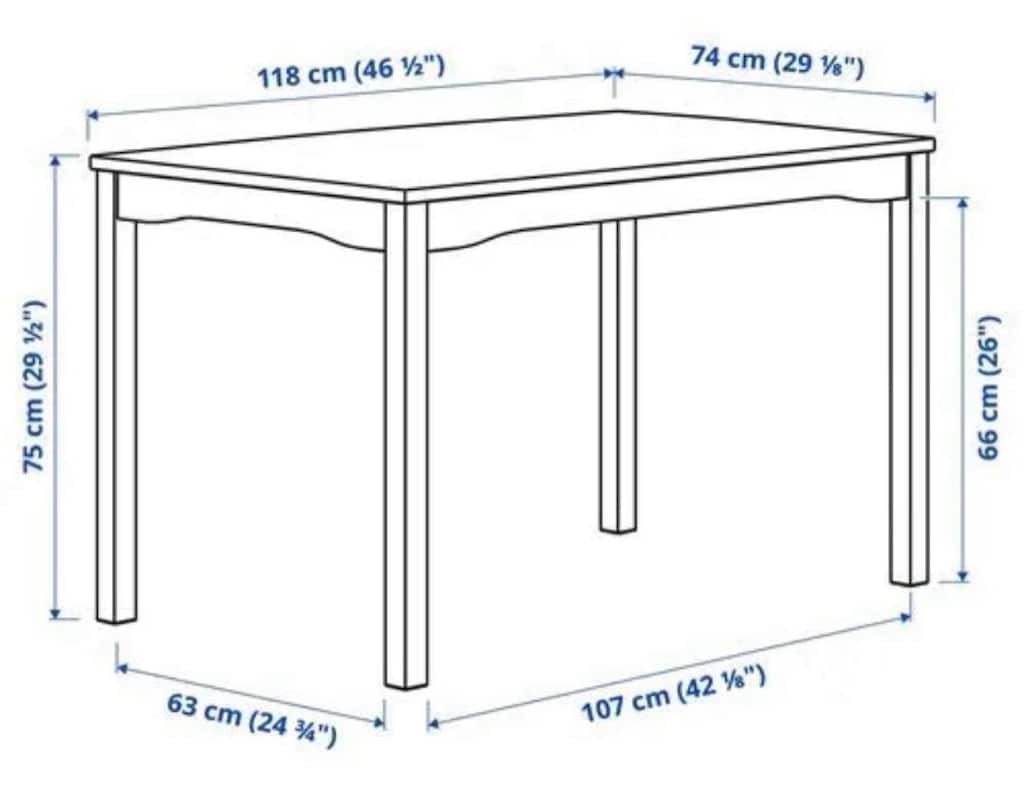 Ikea Masa Sandalye Takımı