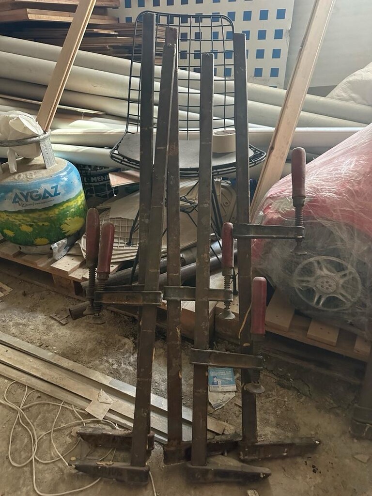5 adet 1 metrelik 4 adet 50 cm lik mengene - 4
