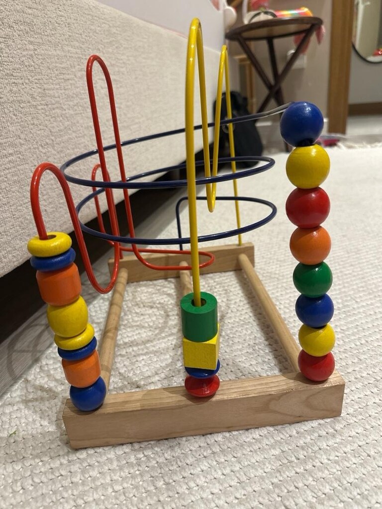 ikea ahşap eğitici oyuncak - 2