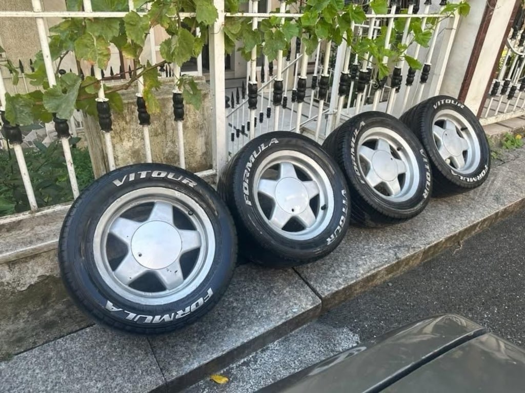 CMS 40 JANT FORMULA VİTOOR LASTİK TAKIMI 2.TANESI 100.DE 80 DİŞLERİ - 6