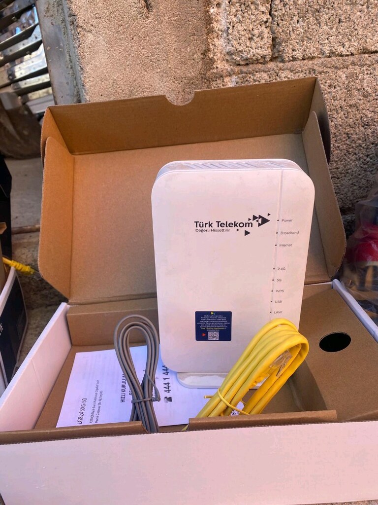 kutusuda kullanılmamış modem - 6
