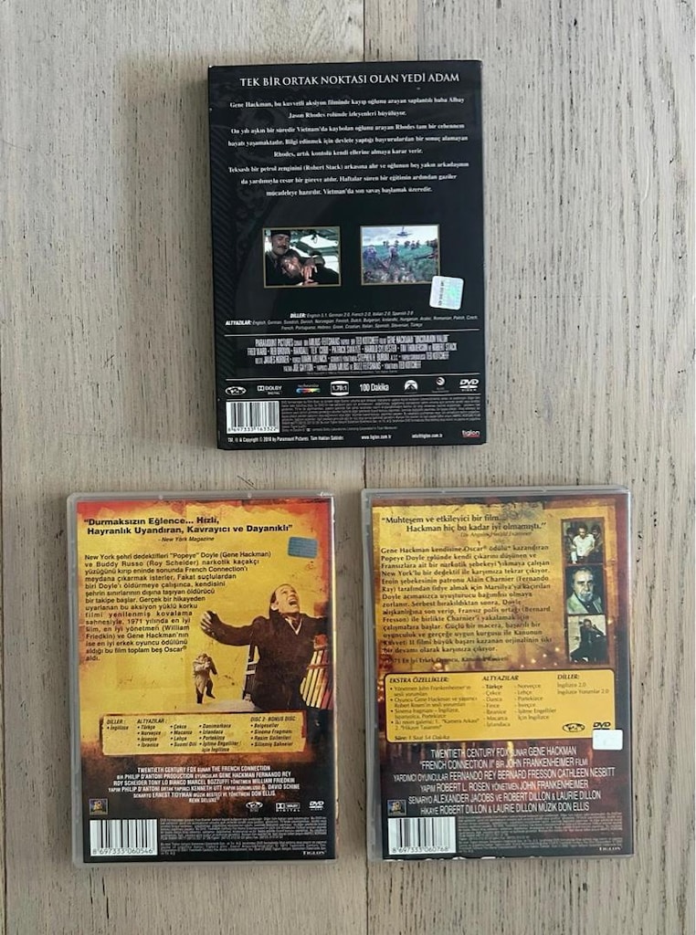 Gene Hackman Koleksiyon DVD Seti - 2