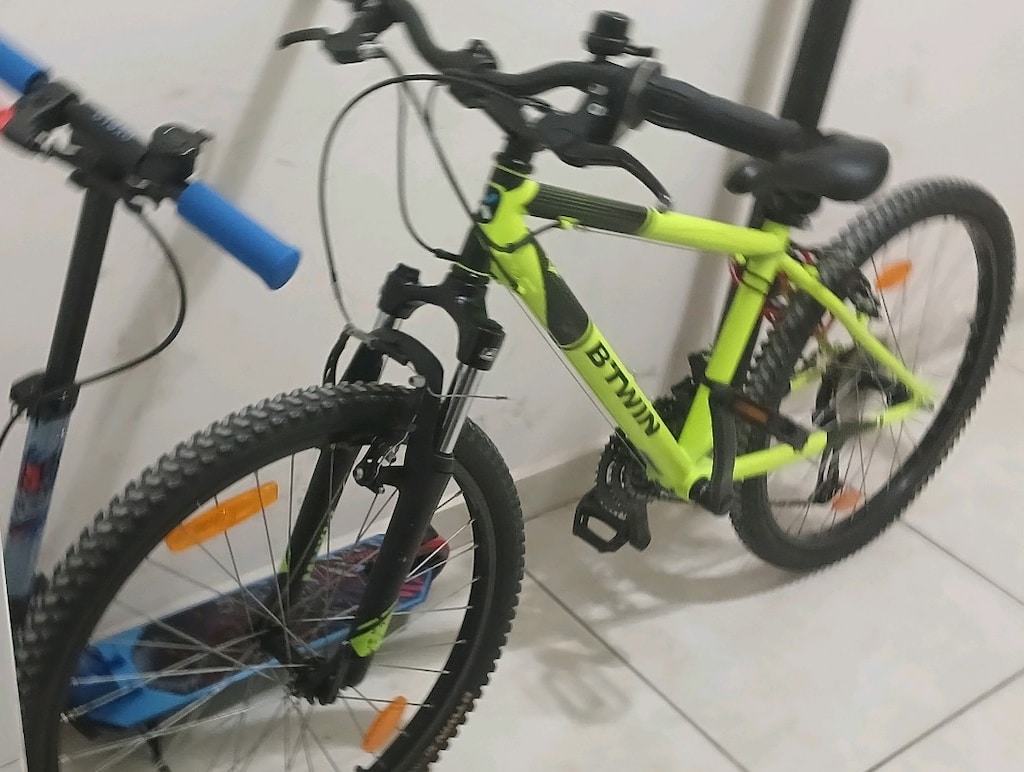 btwin çocuk bisikleti 24 jant Decathlon YENİ GİBİ Ön Sepetli de var - 4