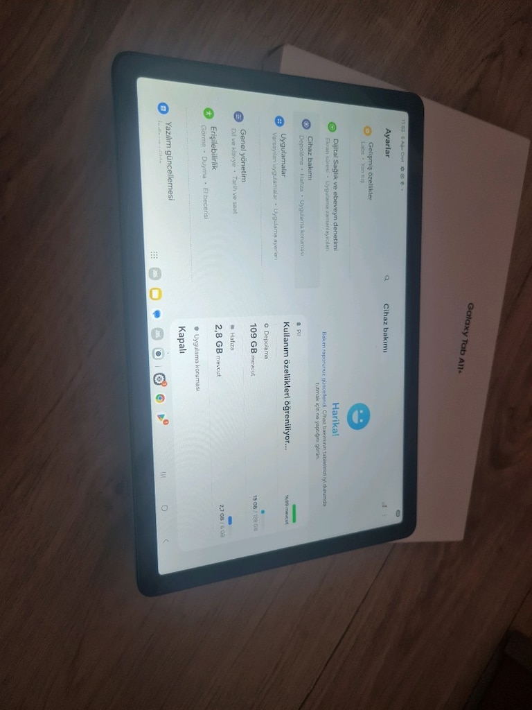 SIFIRDAN FARKSIZ 18AY GARANTİLİ 128GB 6RAM 11İNÇ SAMSUNG A11 PLUS - 7