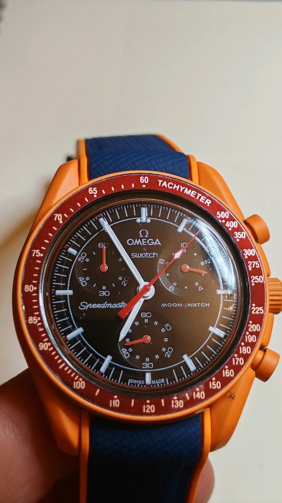 Saat OMEGA SPEEDMASTER SWATCH aktif gösterge - 15