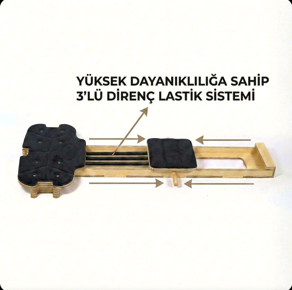 Kochler Yeni Nesil Katlanabilir Profesyonel Pilates Reformer Aleti - 5