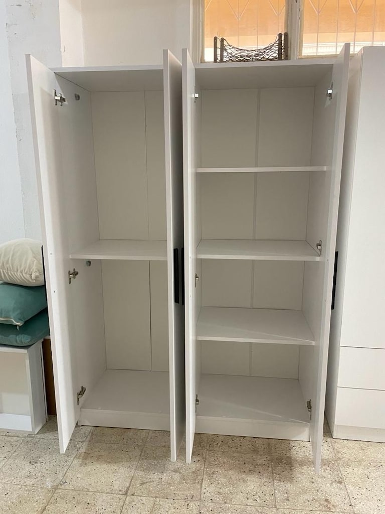 EVE TESLİM TERTEMİZ 4 KAPILI GARDROP DOLAP ELBİSE DOLABI 180 x 120 CM - 2