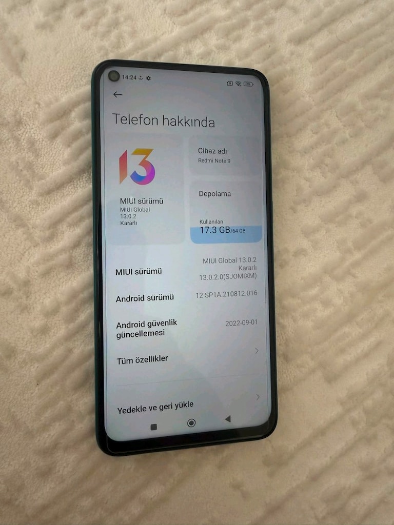 Redmi Note 9 64gb - 9