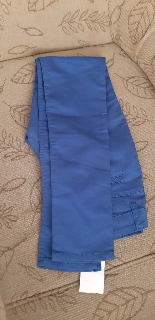 bayan Gabardin dar paça pantolon 2. el parça bası bayan kıyafet - 2