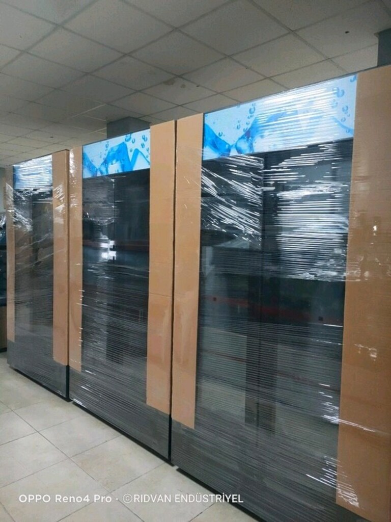 meşrubat dolabı içecek dolabı kola su ayran dolabı soğutmalı çift kapı - 14