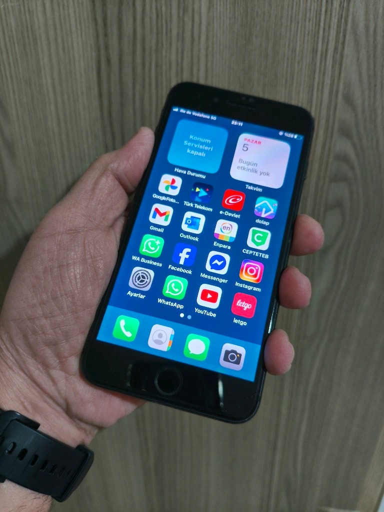 İPHONE 8 PLUS 64 GB PİL100 EN UFAK ÇİZİK VURUK YOK TERTEMİZ TAKAS YOK - 3